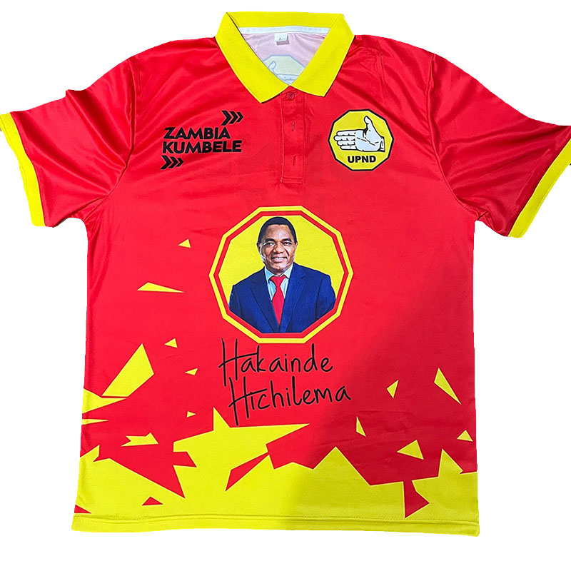 Zambia 2026 Elections T-shirt/ Scarf / umbraller set Custom-03